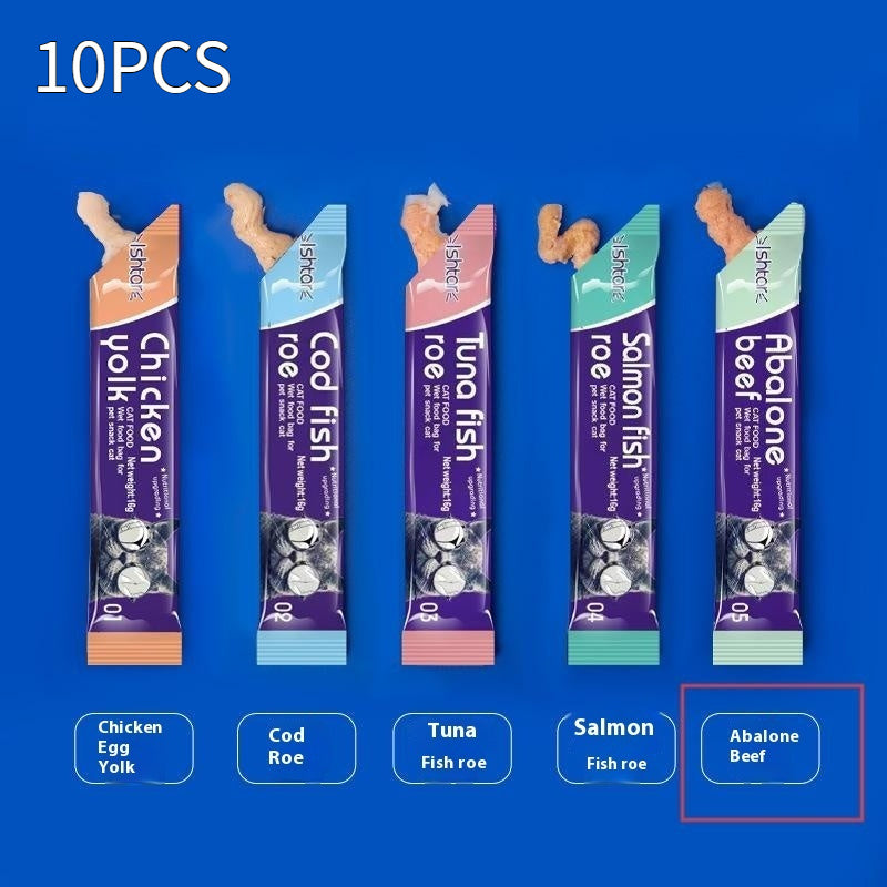 Cat Strip Wet Snacks for Kittens – Nutrition & Hair Care Treats | Pawvitashop