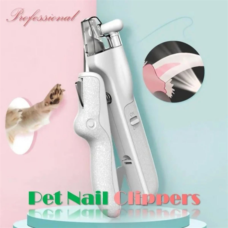 Pet Nail Clippers with LED Light – Professional Trimmer | Pawvitashop