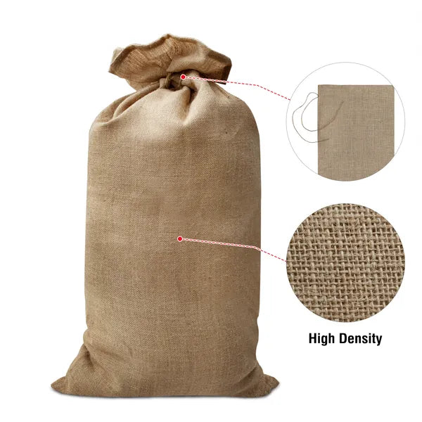 Jute Food Storage Bag with Drawstring – Eco-Friendly Sack | Pawvitashop