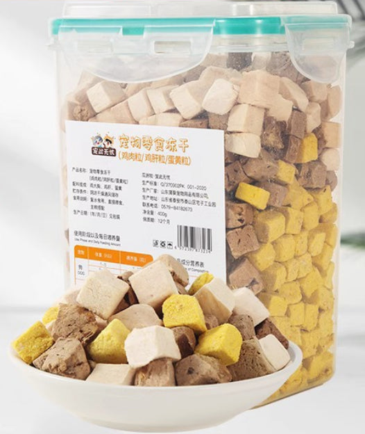 Chicken & Grain Pet Snacks 500g – Training Treats for Cats & Dogs | Pawvitashop