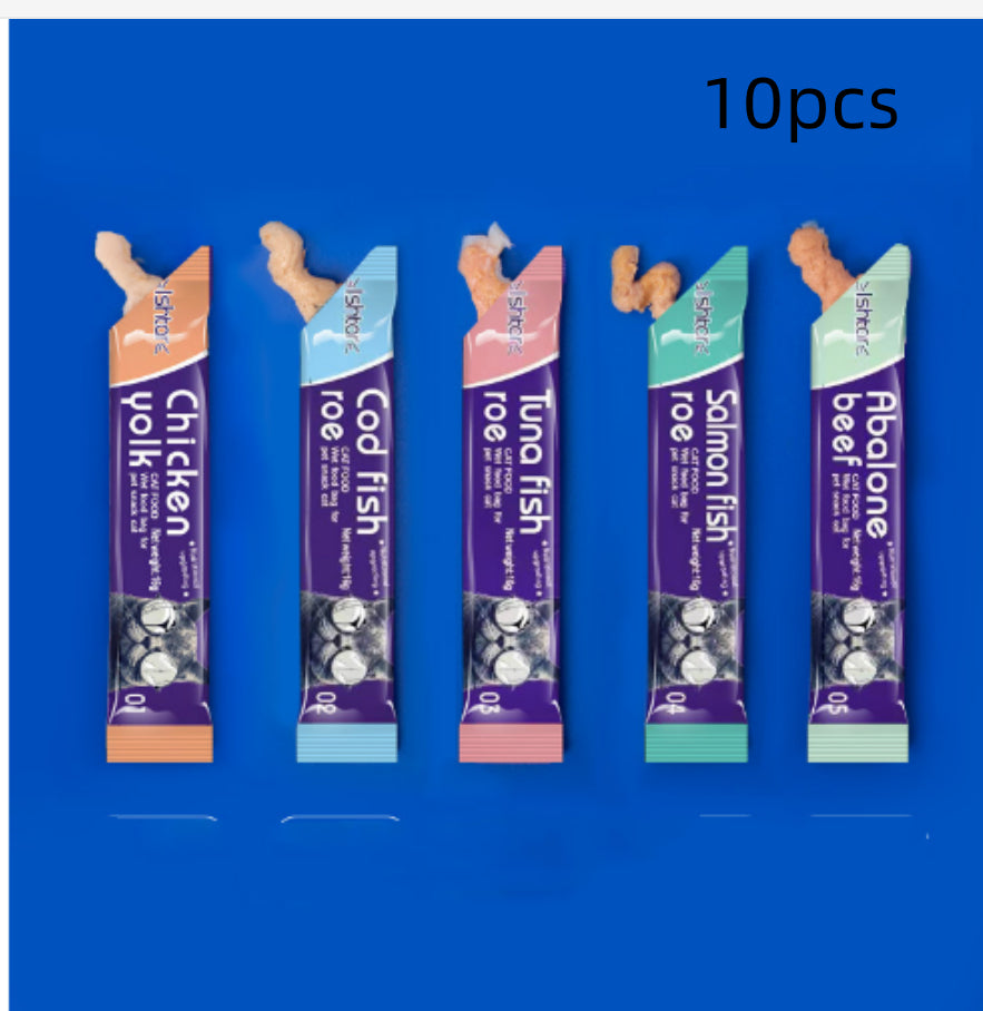 Cat Strip Wet Snacks for Kittens – Nutrition & Hair Care Treats | Pawvitashop