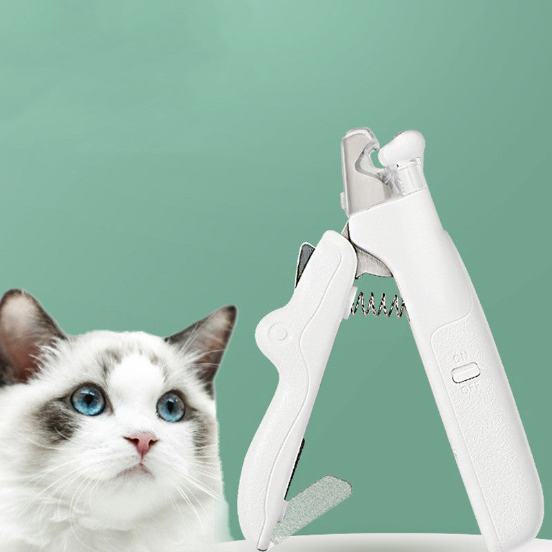 Pet Nail Clippers with LED Light – Professional Trimmer | Pawvitashop