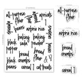 Waterproof Food Storage Labels – Oil-Resistant Kitchen Stickers | Pawvitashop