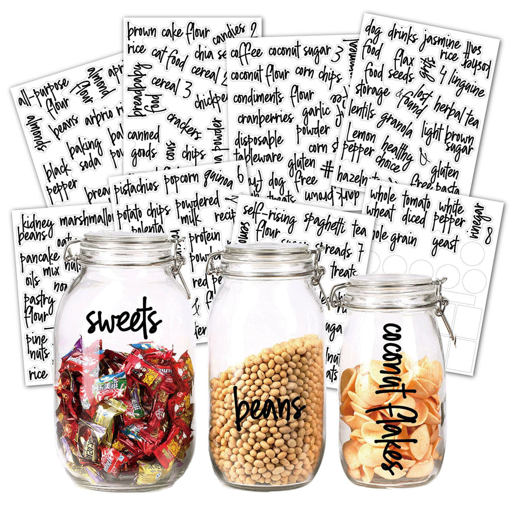 Waterproof Food Storage Labels – Oil-Resistant Kitchen Stickers | Pawvitashop