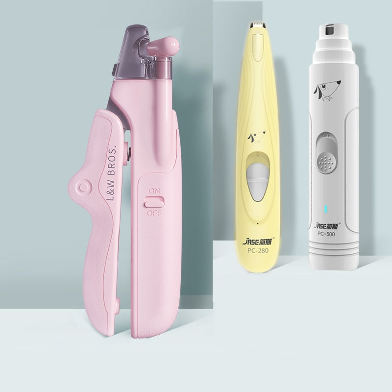 Pet Nail Clippers with LED Light – Professional Trimmer | Pawvitashop