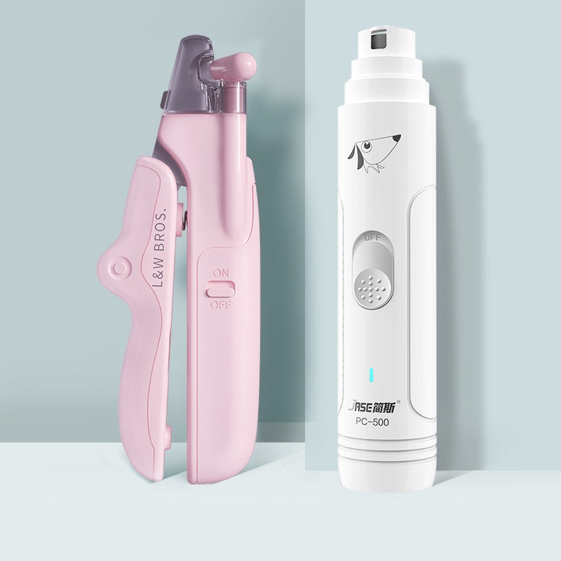 Pet Nail Clippers with LED Light – Professional Trimmer | Pawvitashop