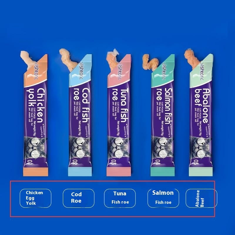 Cat Strip Wet Snacks for Kittens – Nutrition & Hair Care Treats | Pawvitashop